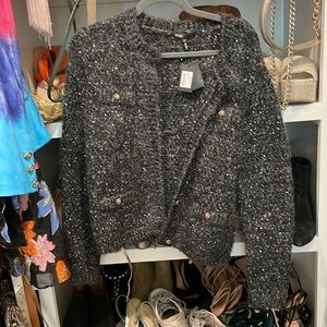 Maje sequin cardigan